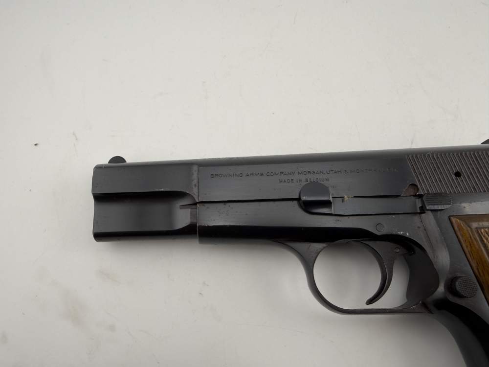 1972 Browning Hi Power C Series 9mm Belgium Made Factory Blue Matching Grip-img-12