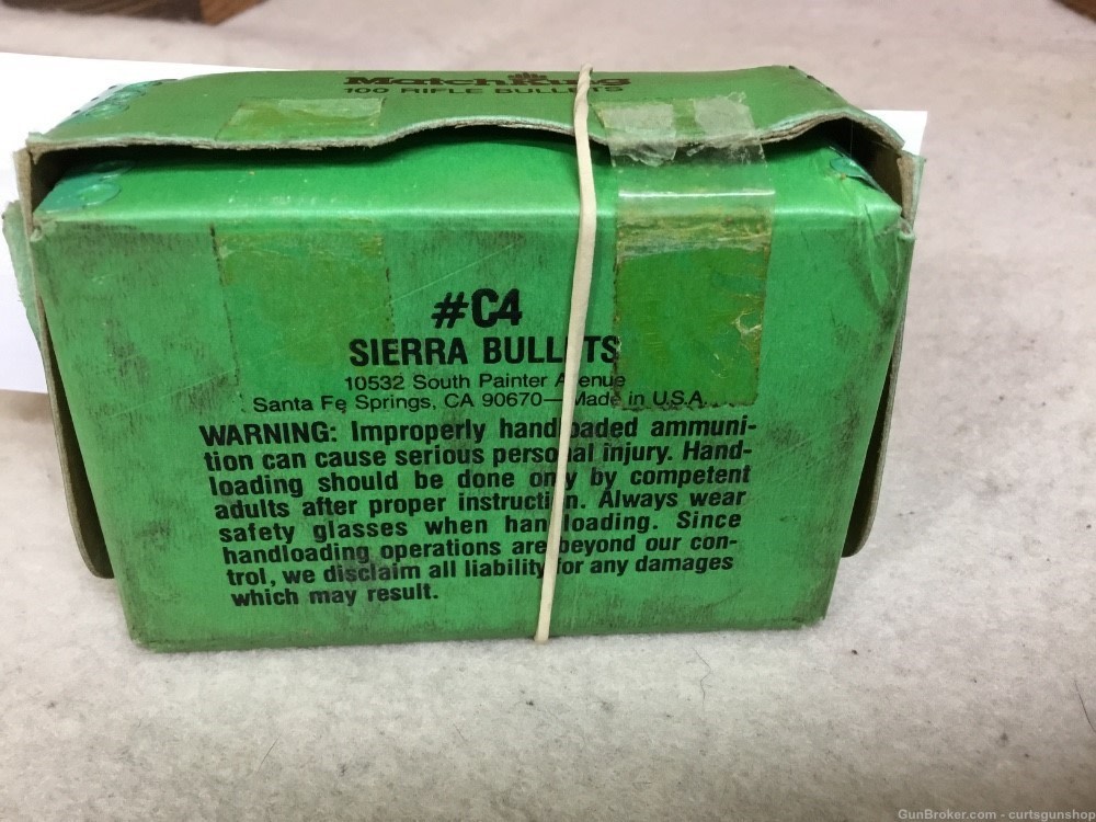 Sierra, Matchking , 7MM, .284 DIA, 169 GR,HPBT, 100 count Bullets-img-3