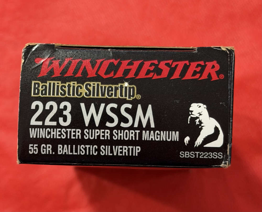 Winchester 223 WSSM Supreme Ballistic Silver Tip 55GR NOS CXP1-img-1