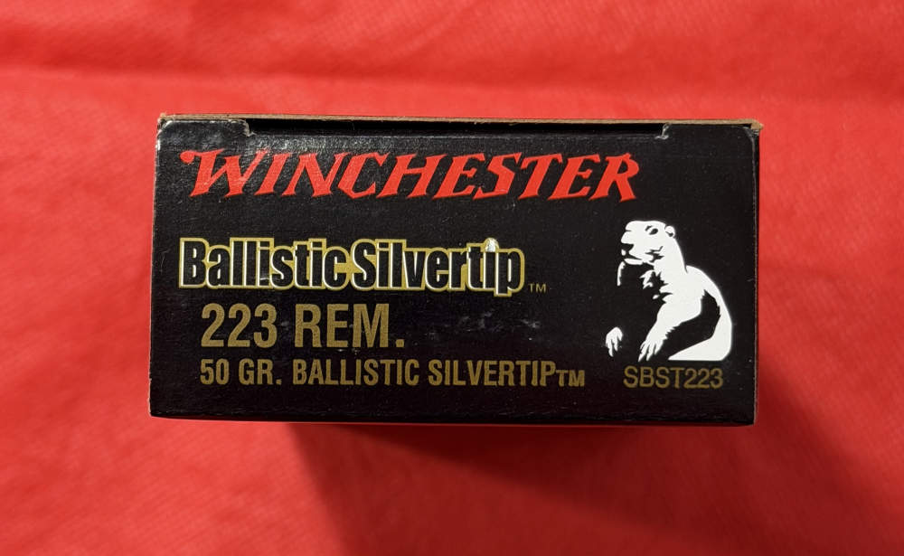 Winchester 223 Supreme Ballistic Silver Tip 50GR CXP1 NOS -img-1