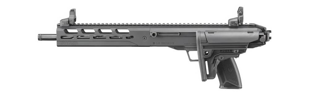 RUGER LC CARBINE Autoloading 5.7x28 Pistol Caliber Rifle 20R Folding Stock -img-7