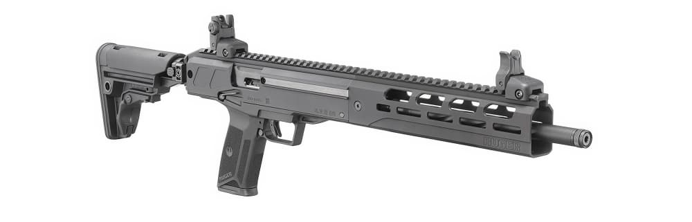 RUGER LC CARBINE Autoloading 5.7x28 Pistol Caliber Rifle 20R Folding Stock -img-2