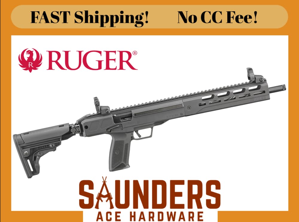 RUGER LC CARBINE Autoloading 5.7x28 Pistol Caliber Rifle 20R Folding Stock -img-0
