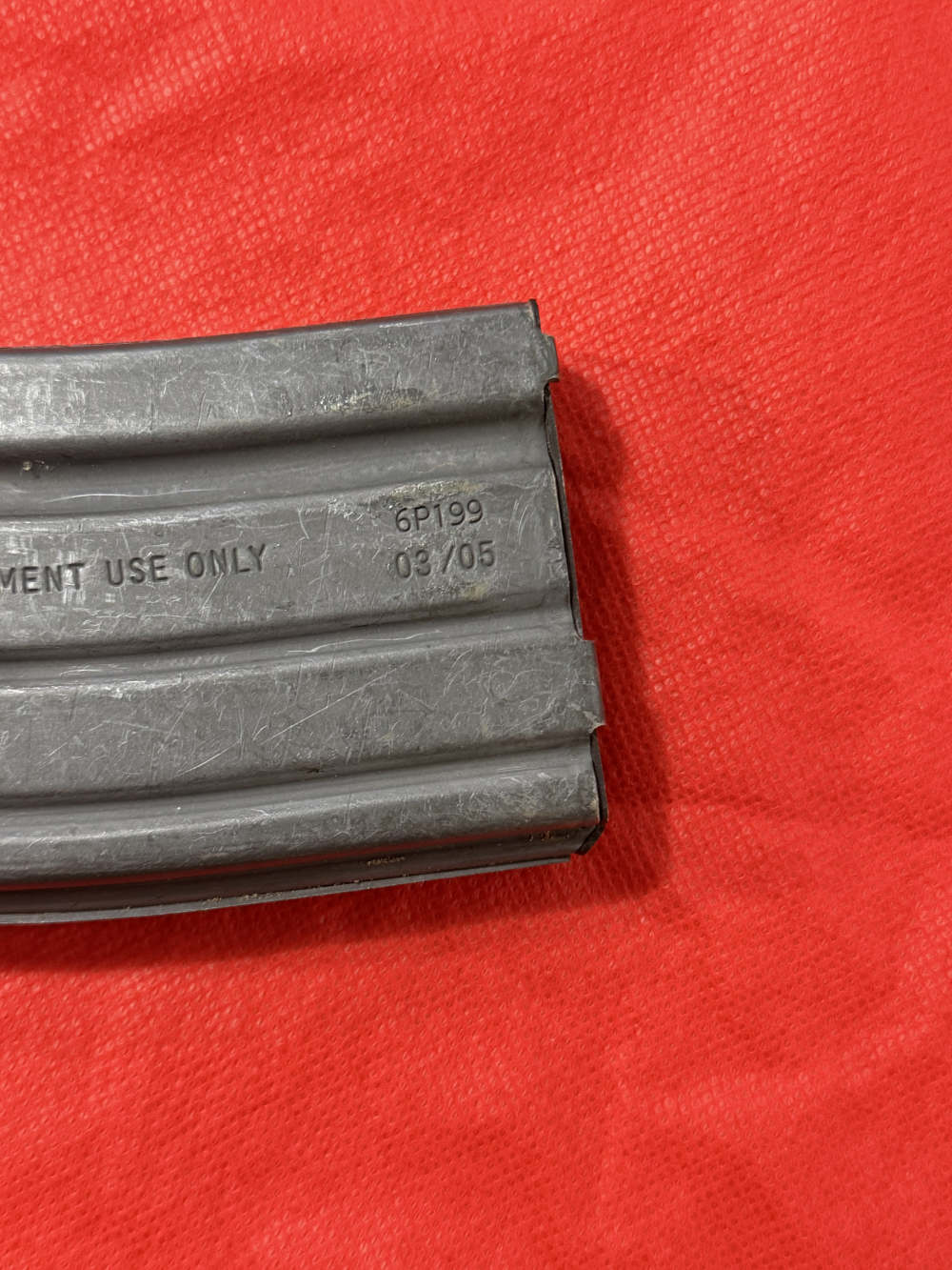 Ban-Era AR-15 magazine Law Enforcement Government Use Only marked 30rd-img-2