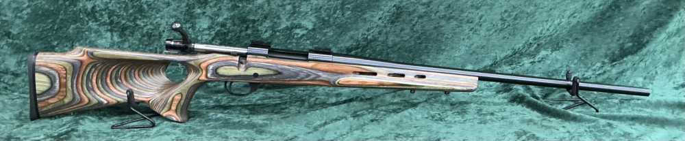 Weatherby vanguard 243 win laminate stock-img-0