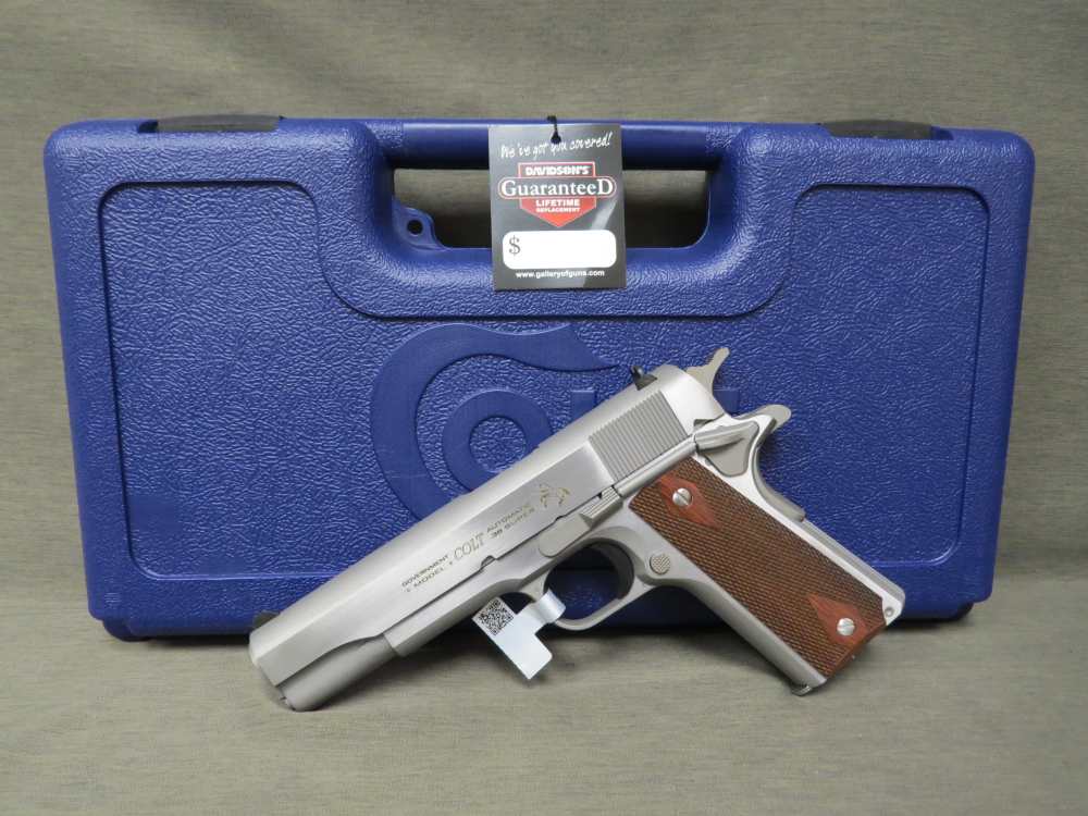 Colt 1911 Classic Government .38 Super Pistol Series 70 O1911C-SS38 STS-img-0