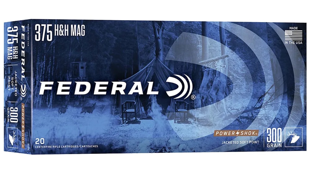 Federal Power - Shok 375 H&H mag 300 Grain Soft Point 20 Rounds - 375B-img-0