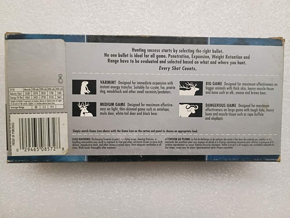 Federal Power - Shok 375 H&H mag 300 Grain Soft Point 20 Rounds - 375B-img-5