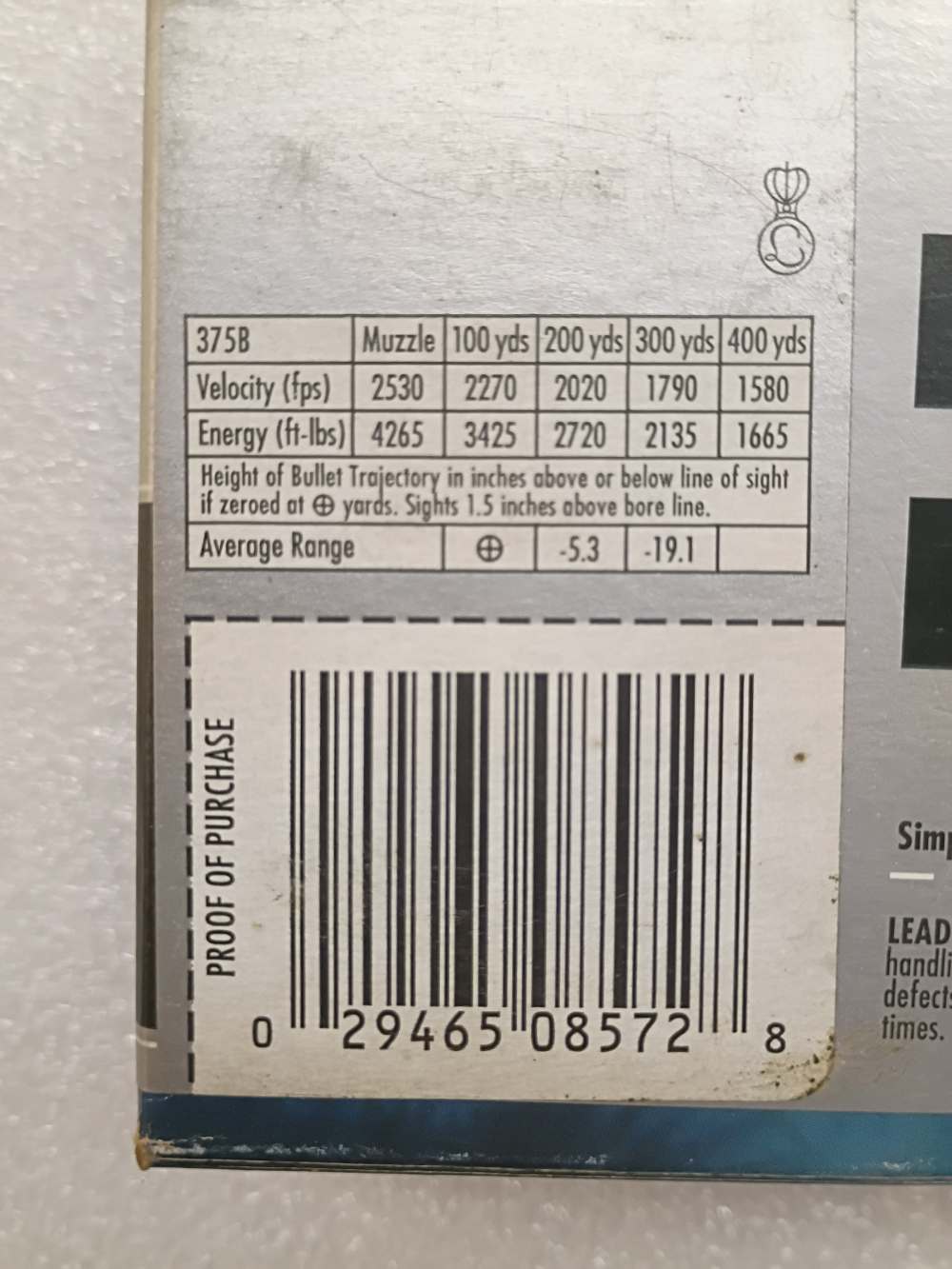 Federal Power - Shok 375 H&H mag 300 Grain Soft Point 20 Rounds - 375B-img-6