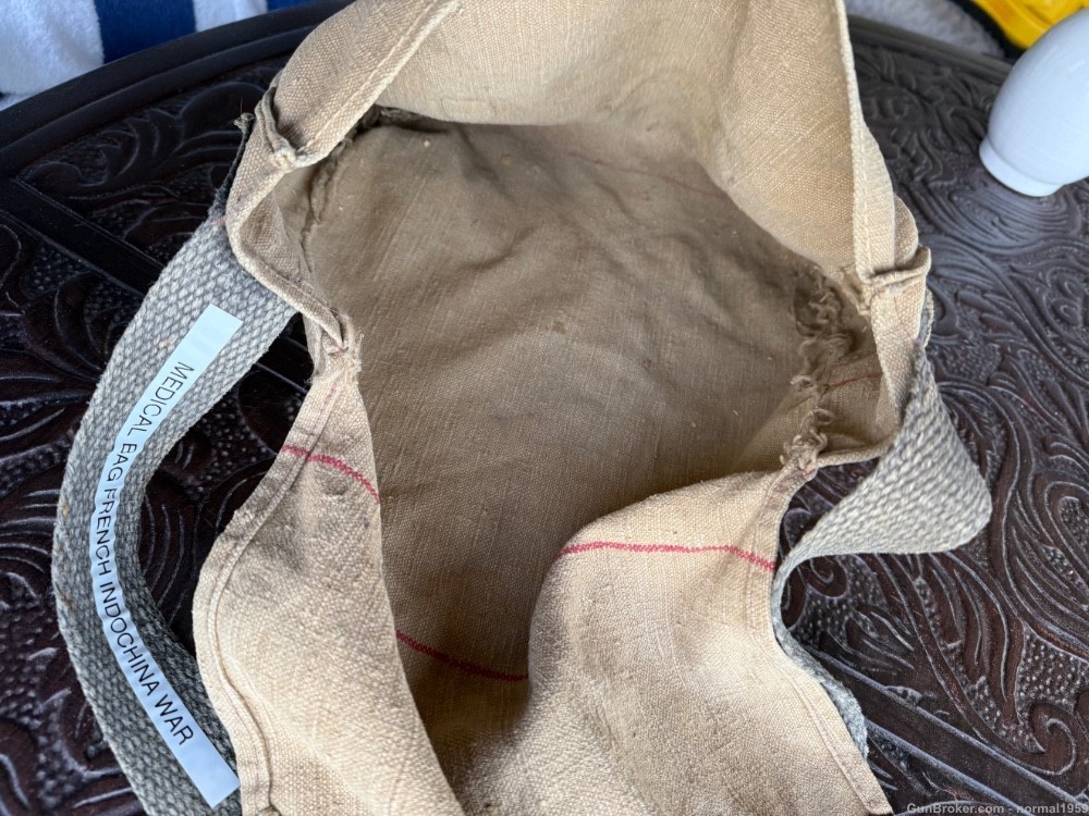 French IndoChina war medical bag.  -img-5