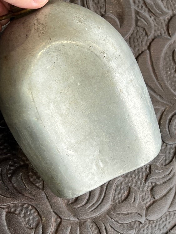 PRE-1918 WW1 RARE SPUN CANTEEN IN BEAUTIFUL SHAPE-img-15