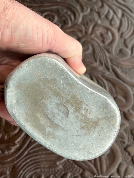 PRE-1918 WW1 RARE SPUN CANTEEN IN BEAUTIFUL SHAPE-img-10