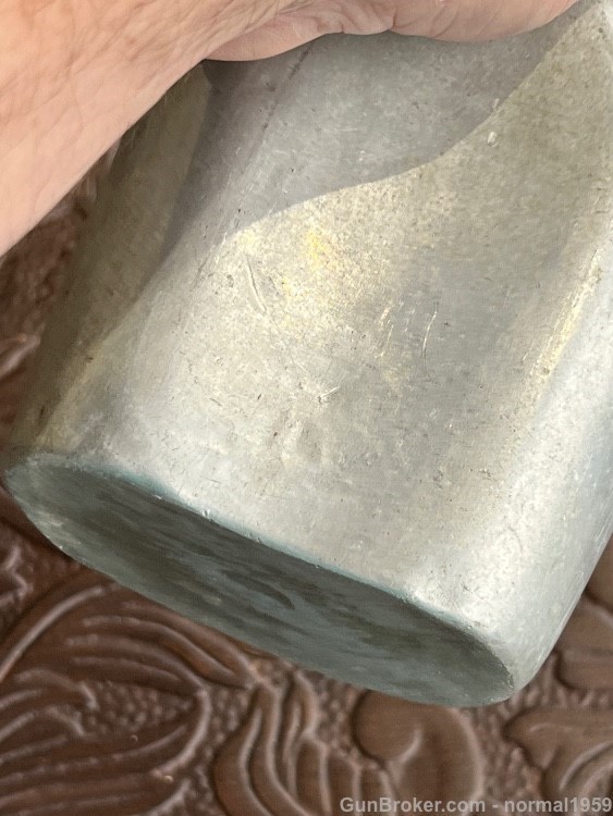 PRE-1918 WW1 RARE SPUN CANTEEN IN BEAUTIFUL SHAPE-img-25