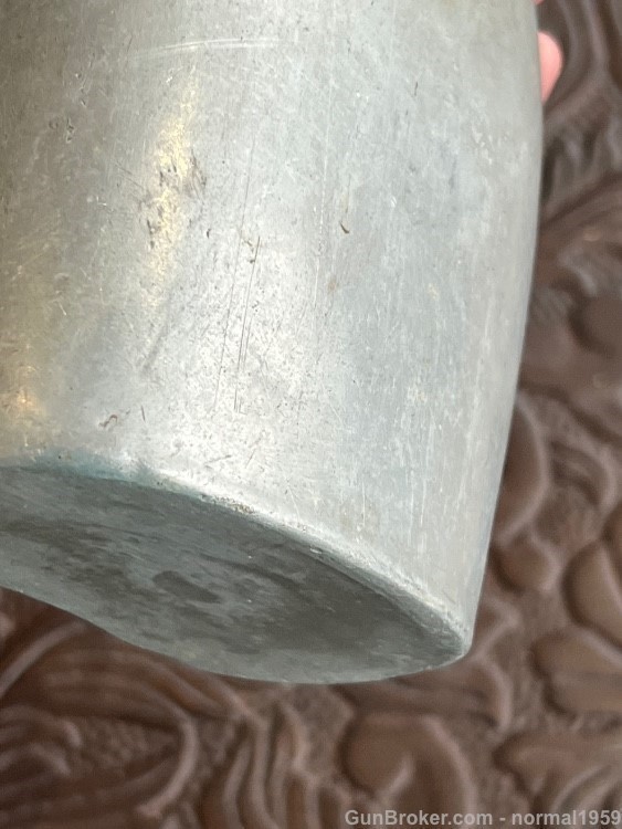 PRE-1918 WW1 RARE SPUN CANTEEN IN BEAUTIFUL SHAPE-img-24