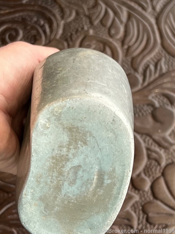PRE-1918 WW1 RARE SPUN CANTEEN IN BEAUTIFUL SHAPE-img-26