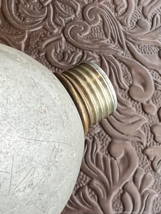 PRE-1918 WW1 RARE SPUN CANTEEN IN BEAUTIFUL SHAPE-img-9