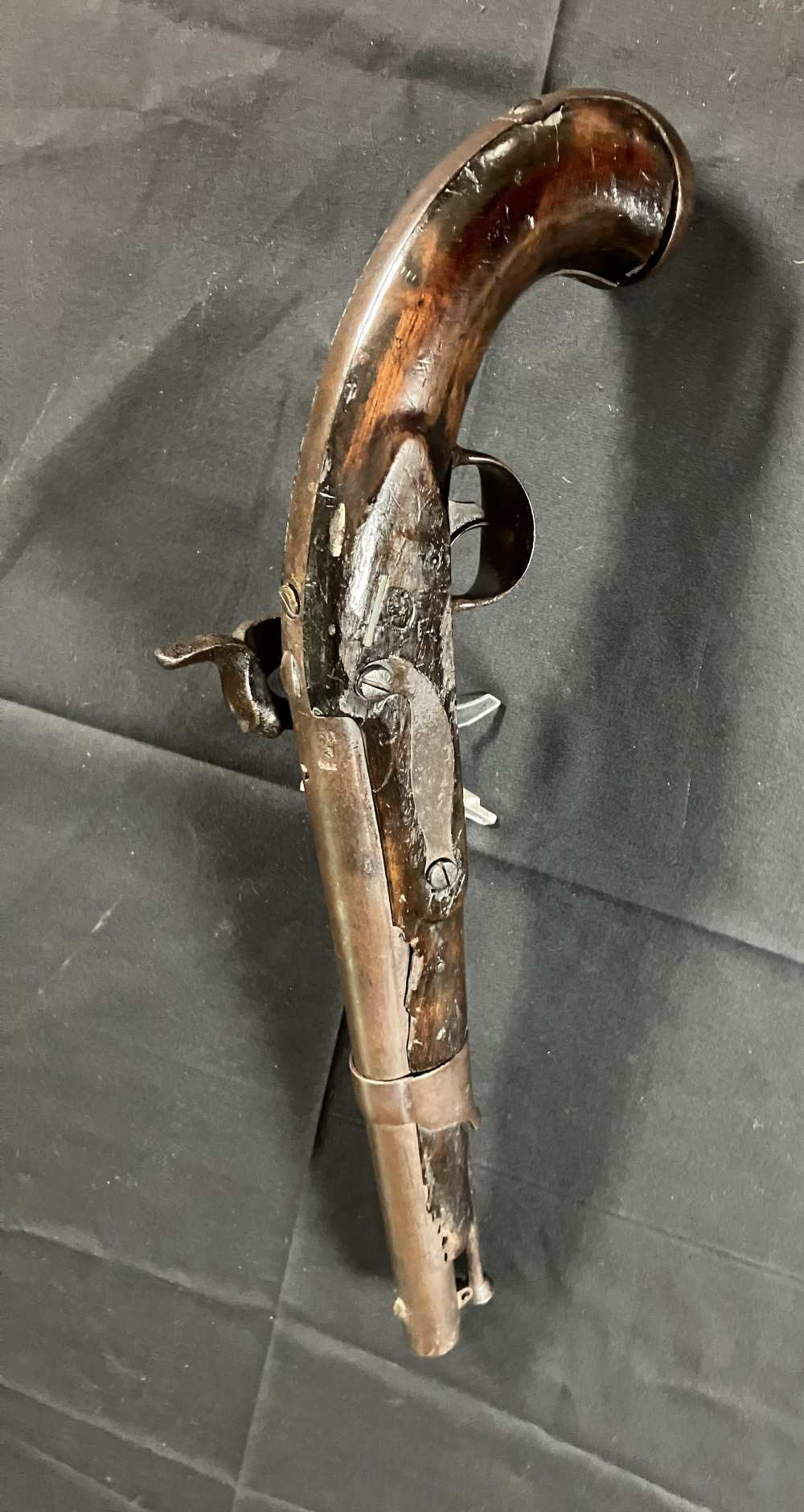 PISTOL 1819 Simeon North pistol dated 1822, 54 cal. percussion conversion-img-18
