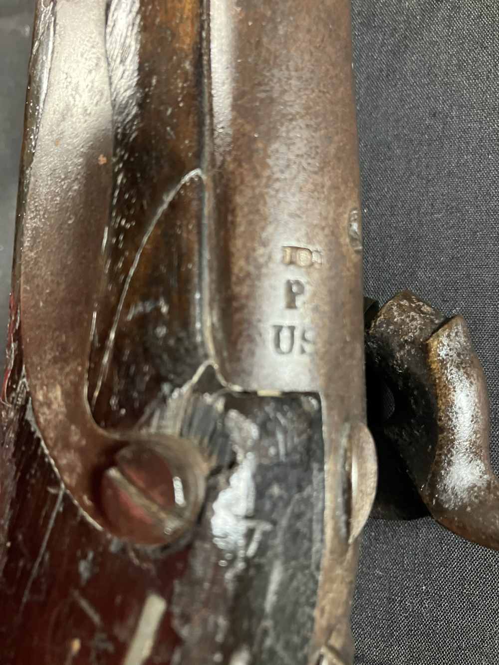 PISTOL 1819 Simeon North pistol dated 1822, 54 cal. percussion conversion-img-13