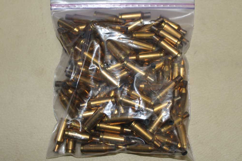 Norma 6mm BR brass once fired 100 rds-img-0