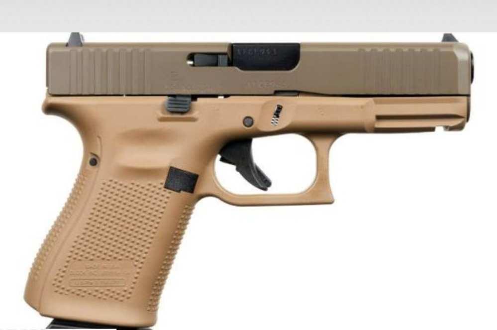 Glock 19 Gen 5 9mm 4.02" 15-Rd Dark Earth & Patriot Brown Pistol-img-0