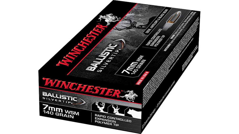 Winchester Ballistic Silvertip 7mm WSM 140 Gr. 20 Rounds - SBST7MMS-img-1