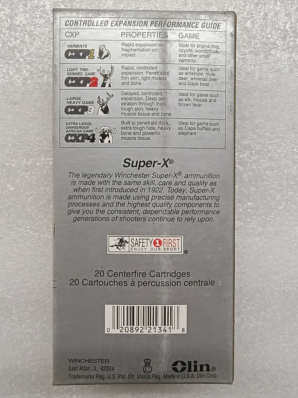 Winchester Super-X 7mm WSM 150 Gr. Power-Point® 20 Rounds - X7MMWSM-img-9