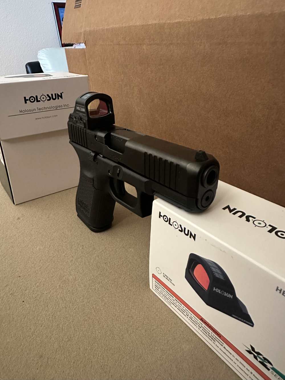 Glock G19 MOS with Holosun Green Dot HE507-GR-img-2