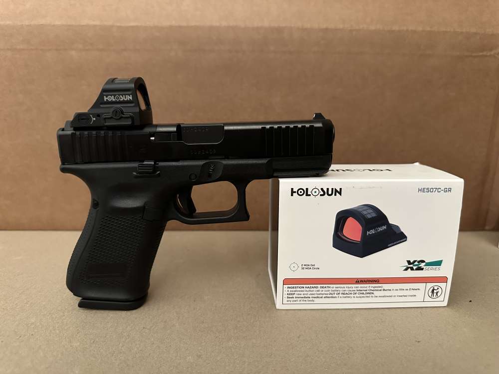 Glock G19 MOS with Holosun Green Dot HE507-GR-img-0