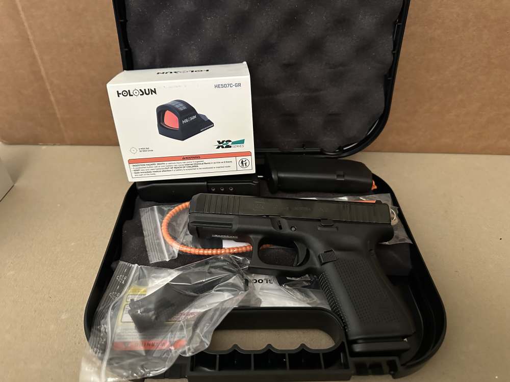 Glock G19 MOS with Holosun Green Dot HE507-GR-img-1
