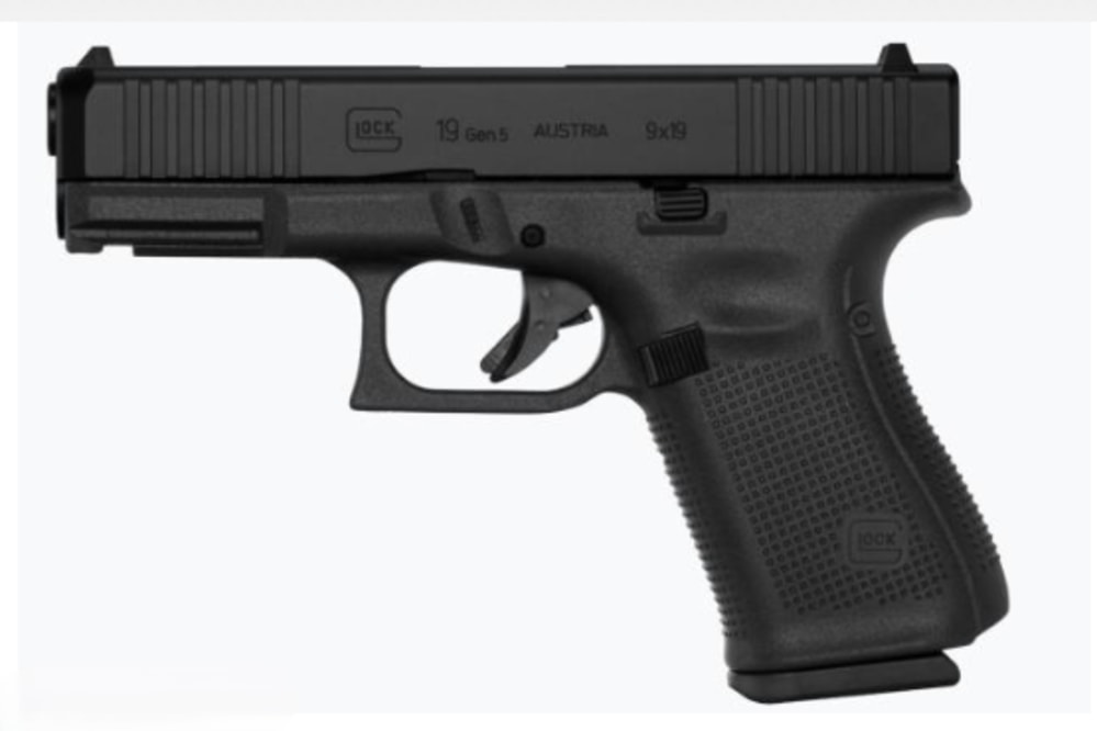 Glock 19 Gen 5 9mm 4.02" Barrel 15-Rounds 3 Mags Accessory Rail-img-0