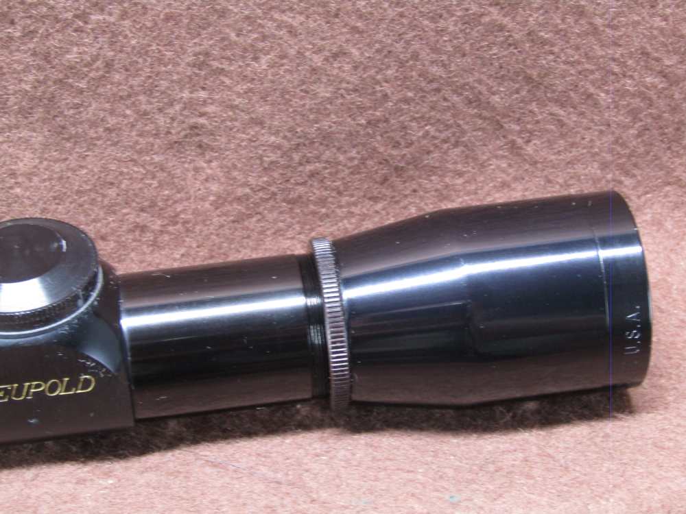 NICE Leupold M8-2X LER Scope Duplex 1" Tube 8" Long Gloss Black-img-1