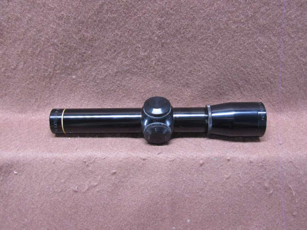 NICE Leupold M8-2X LER Scope Duplex 1" Tube 8" Long Gloss Black-img-4