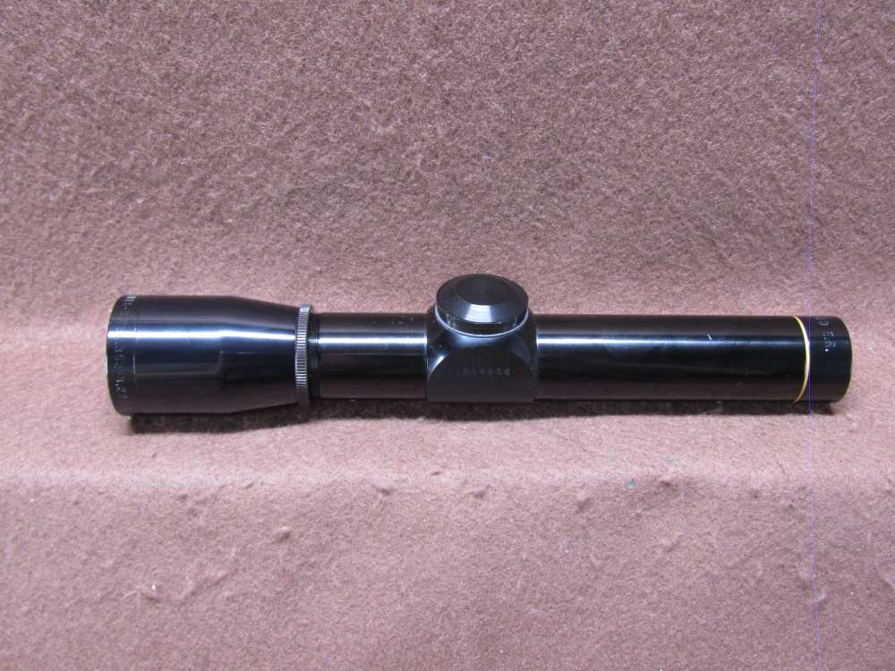NICE Leupold M8-2X LER Scope Duplex 1" Tube 8" Long Gloss Black-img-9