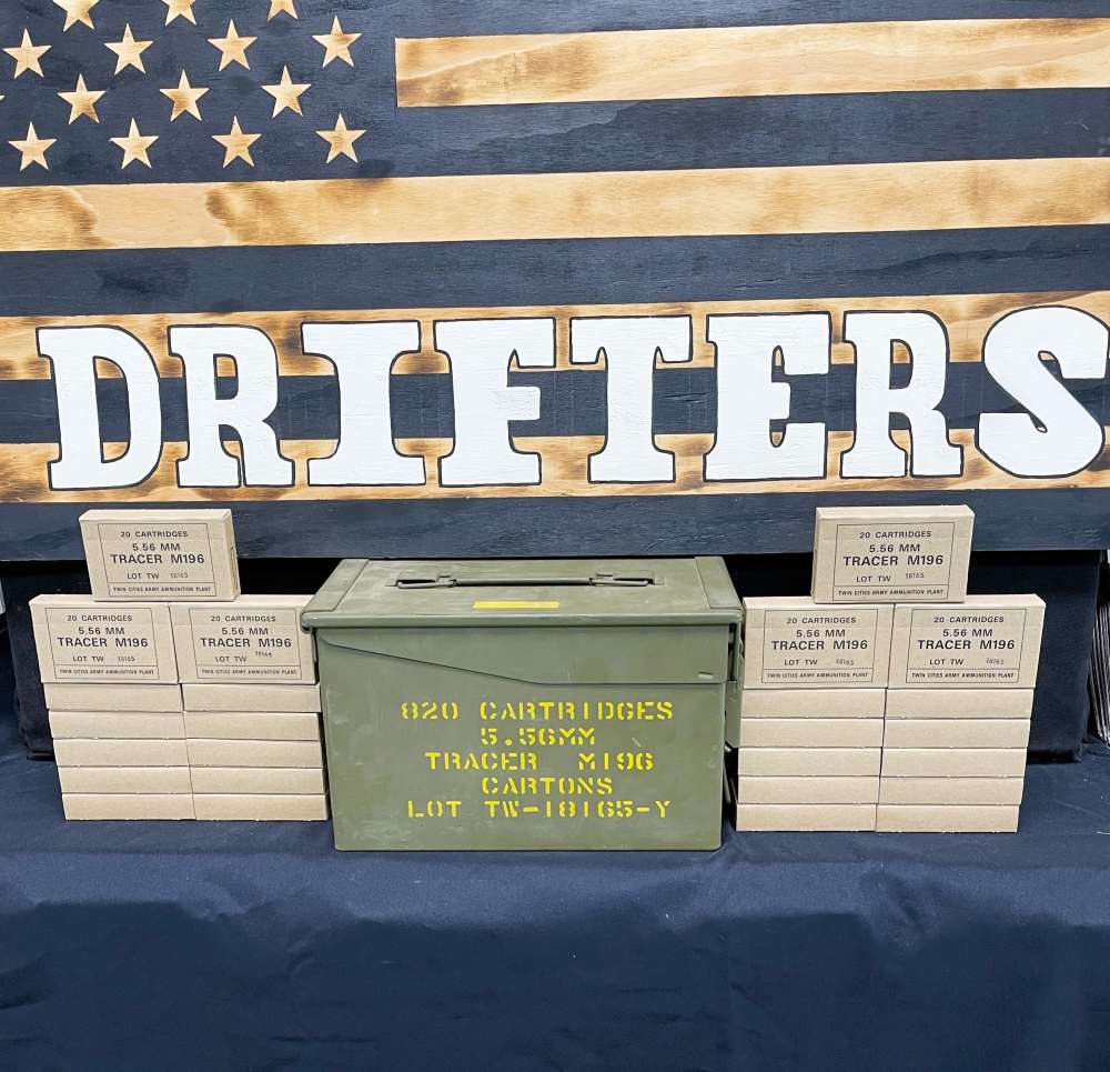Vintage 5.56mm Tracers Ammo Matching lot numbers with can-img-0