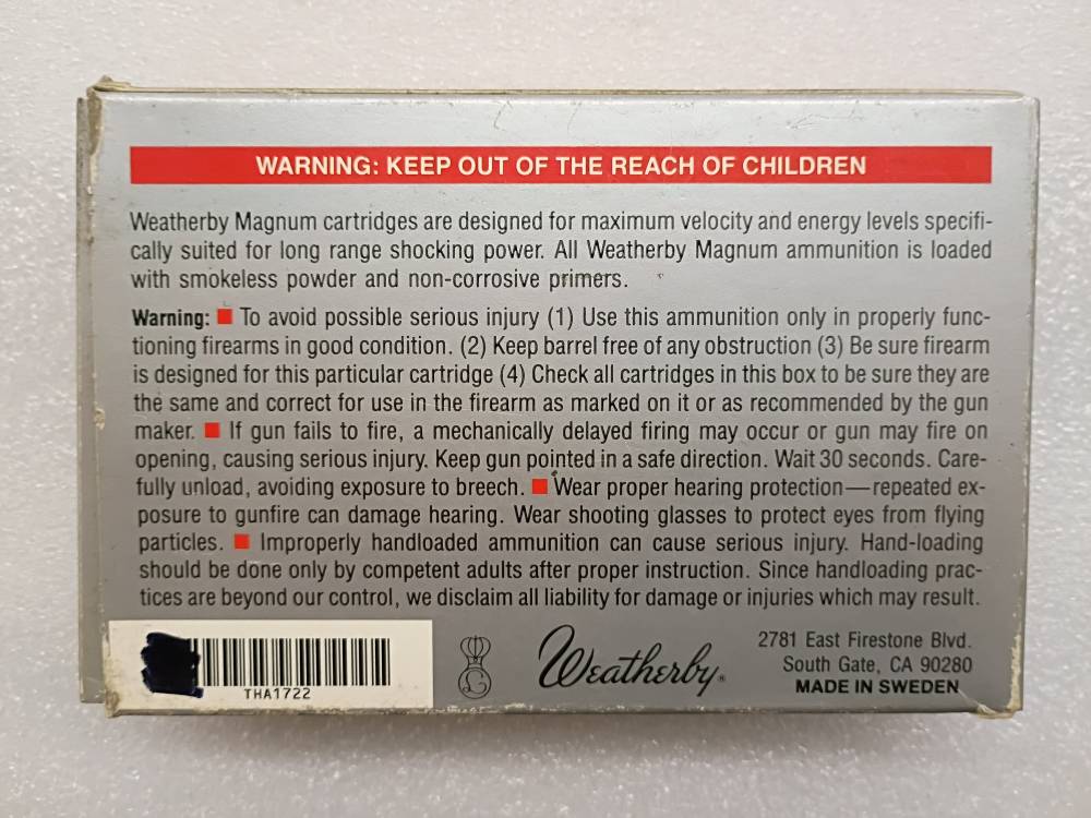 Weatherby 7mm Weatherby Magnum 139 Gr Ultra - Velocity Ammunition 20 Rounds-img-2