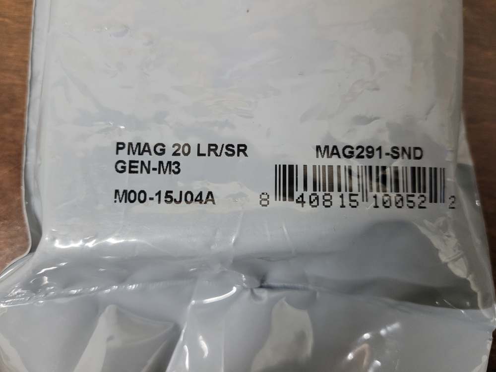 New Magpul AR10 20-Round Sand Magazine Factory Sealed!-img-1