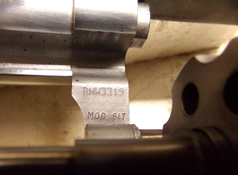 Used Smith & Wesson model 617 Revolver in 22LR with a 6 inch barrel-img-3