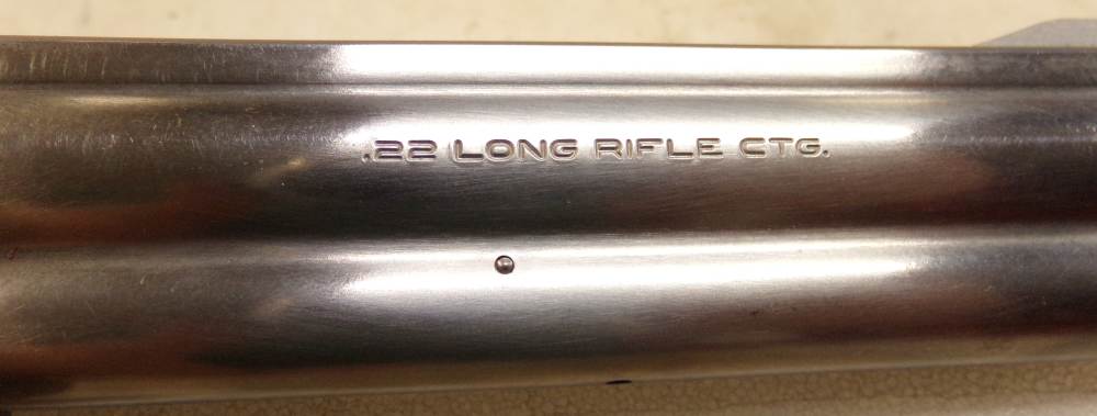 Used Smith & Wesson model 617 Revolver in 22LR with a 6 inch barrel-img-6