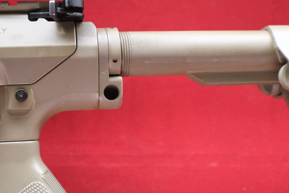 (38587) SUPER RARE. Knights Armament M110 carbine/ SR-25 FDE with silencer-img-15
