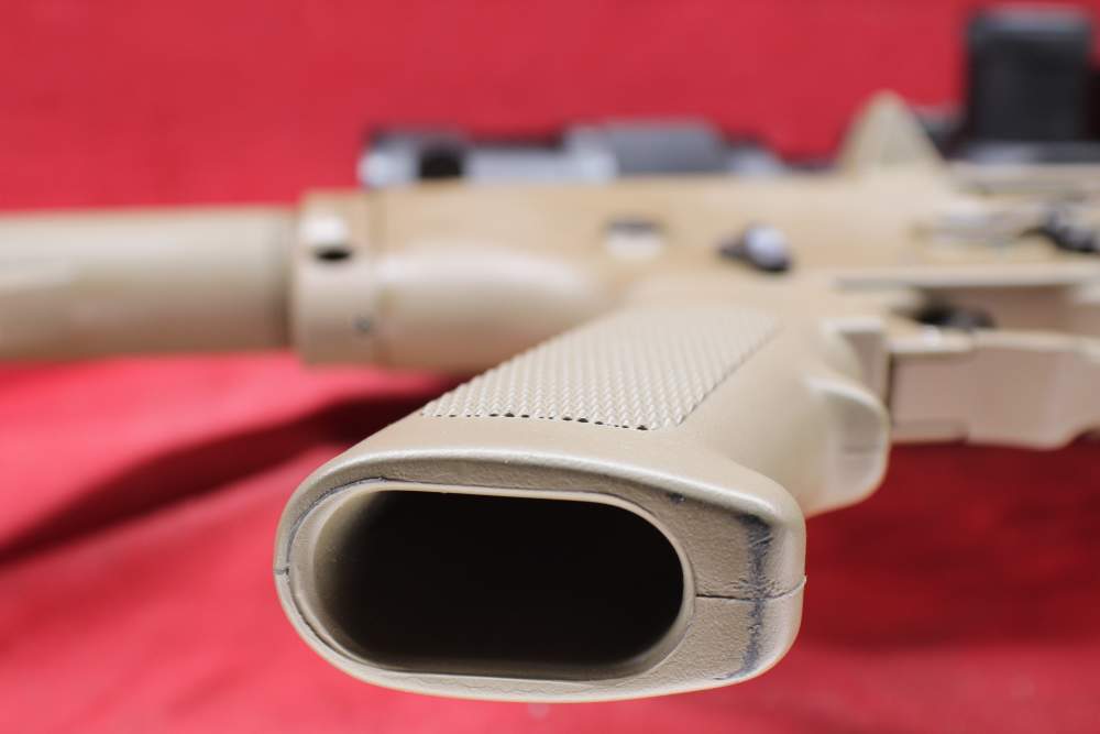 (38587) SUPER RARE. Knights Armament M110 carbine/ SR-25 FDE with silencer-img-36