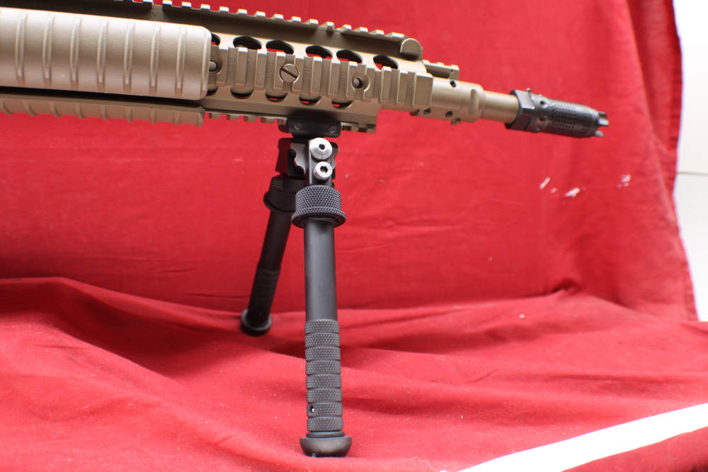 (38587) SUPER RARE. Knights Armament M110 carbine/ SR-25 FDE with silencer-img-12