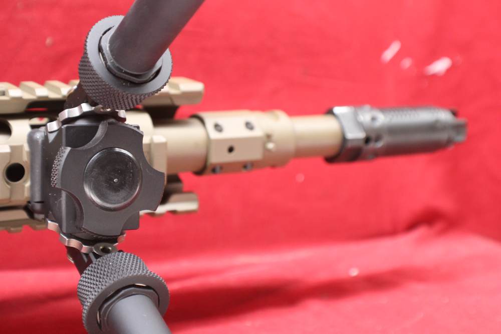 (38587) SUPER RARE. Knights Armament M110 carbine/ SR-25 FDE with silencer-img-41