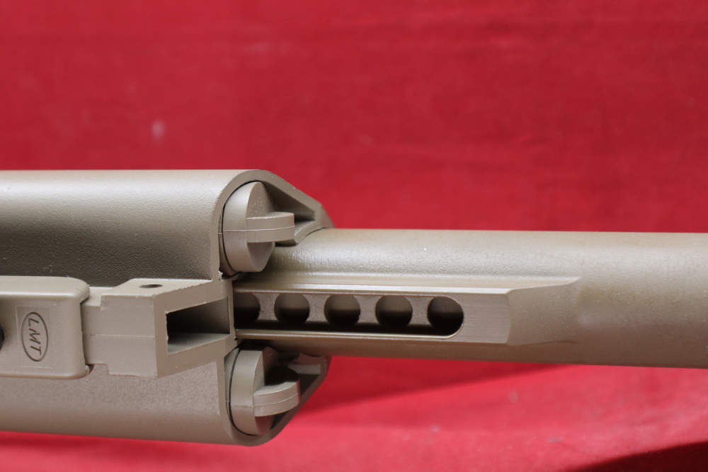 (38587) SUPER RARE. Knights Armament M110 carbine/ SR-25 FDE with silencer-img-35