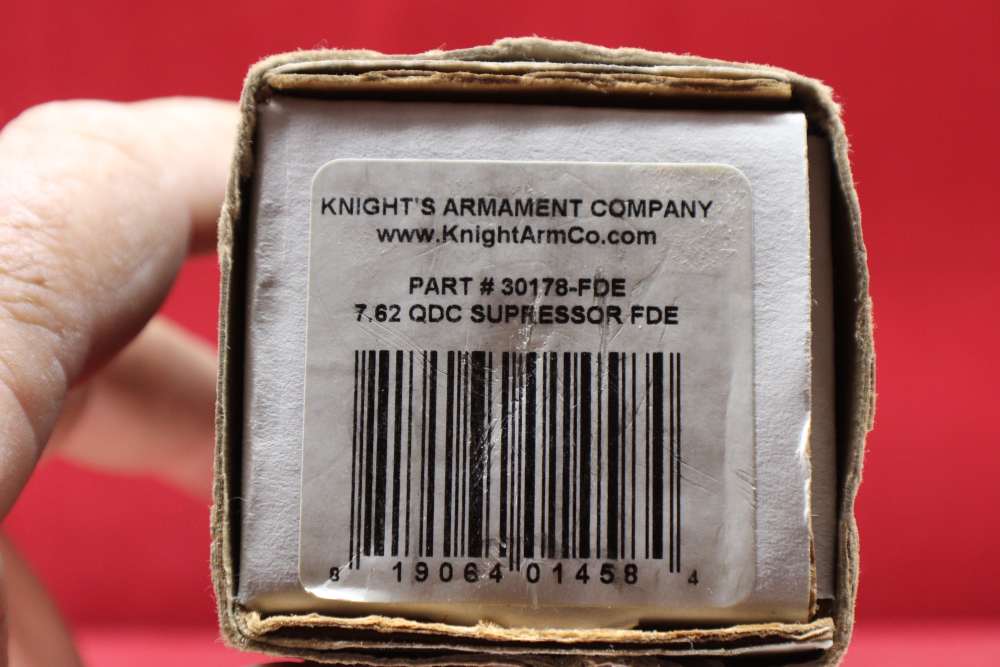 (38587) SUPER RARE. Knights Armament M110 carbine/ SR-25 FDE with silencer-img-52