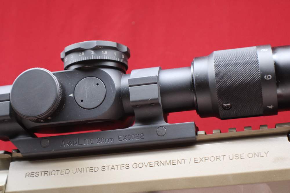 (38587) SUPER RARE. Knights Armament M110 carbine/ SR-25 FDE with silencer-img-19