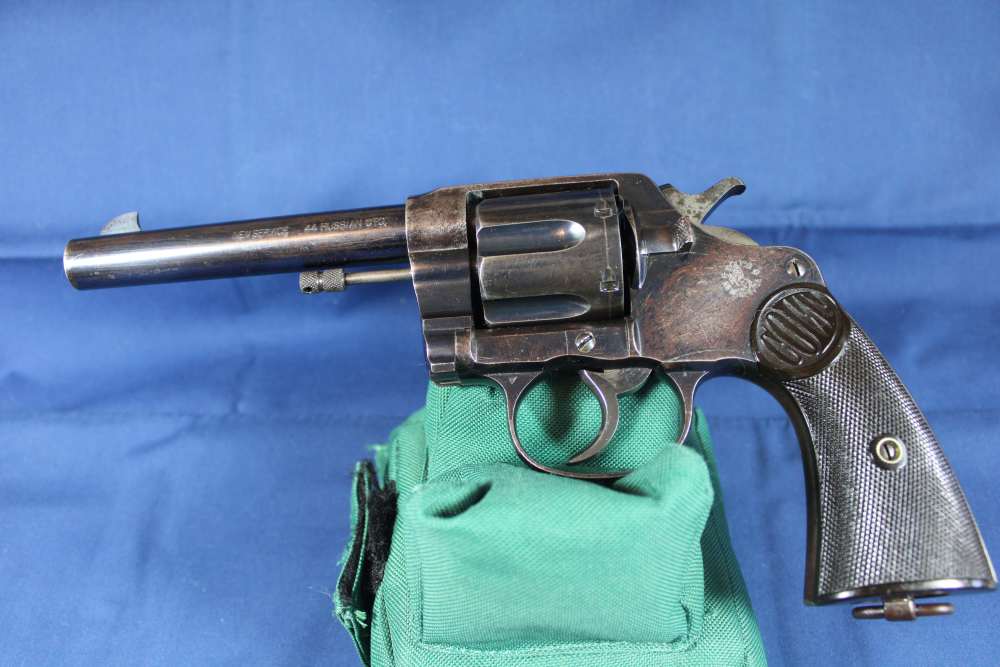 Colt New Service cal 44 Russian (rare), made 1906, letter confirms,  C&R-img-0