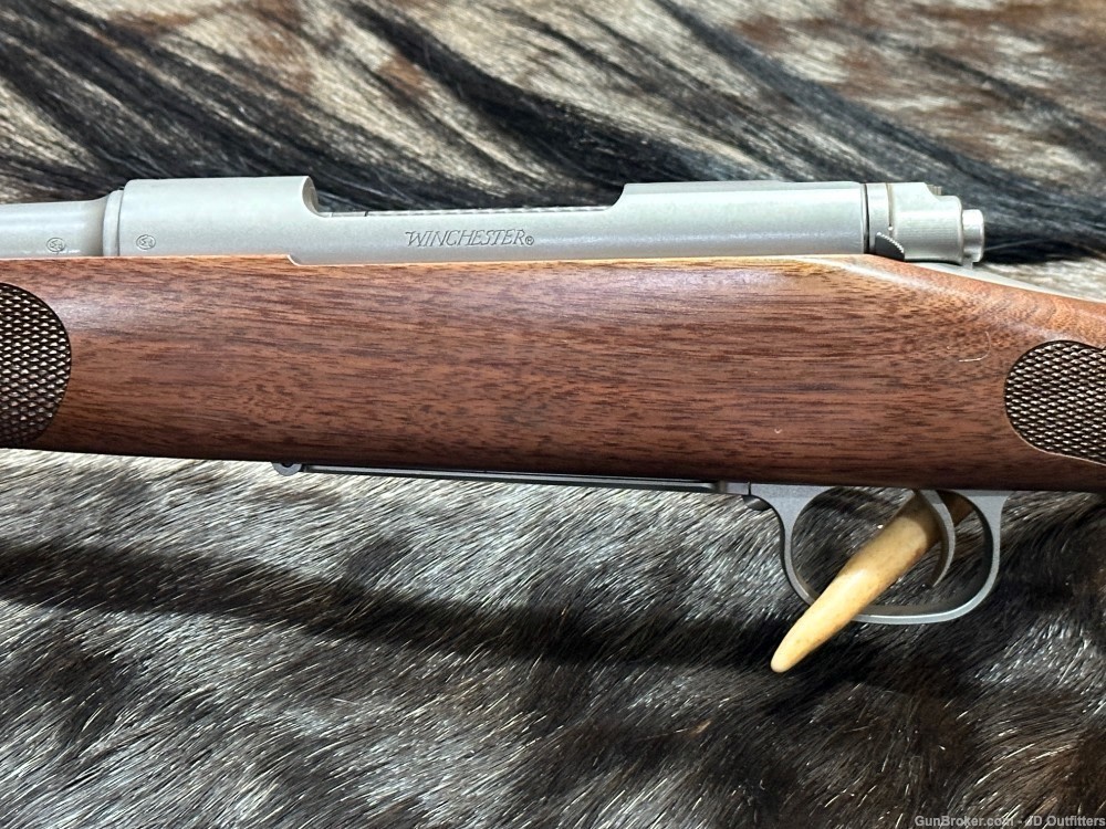 FREE SAFARI, NEW WIN MODEL 70 STAINLESS STEEL FEATHERWEIGHT 6.5 CREED 22"-img-10