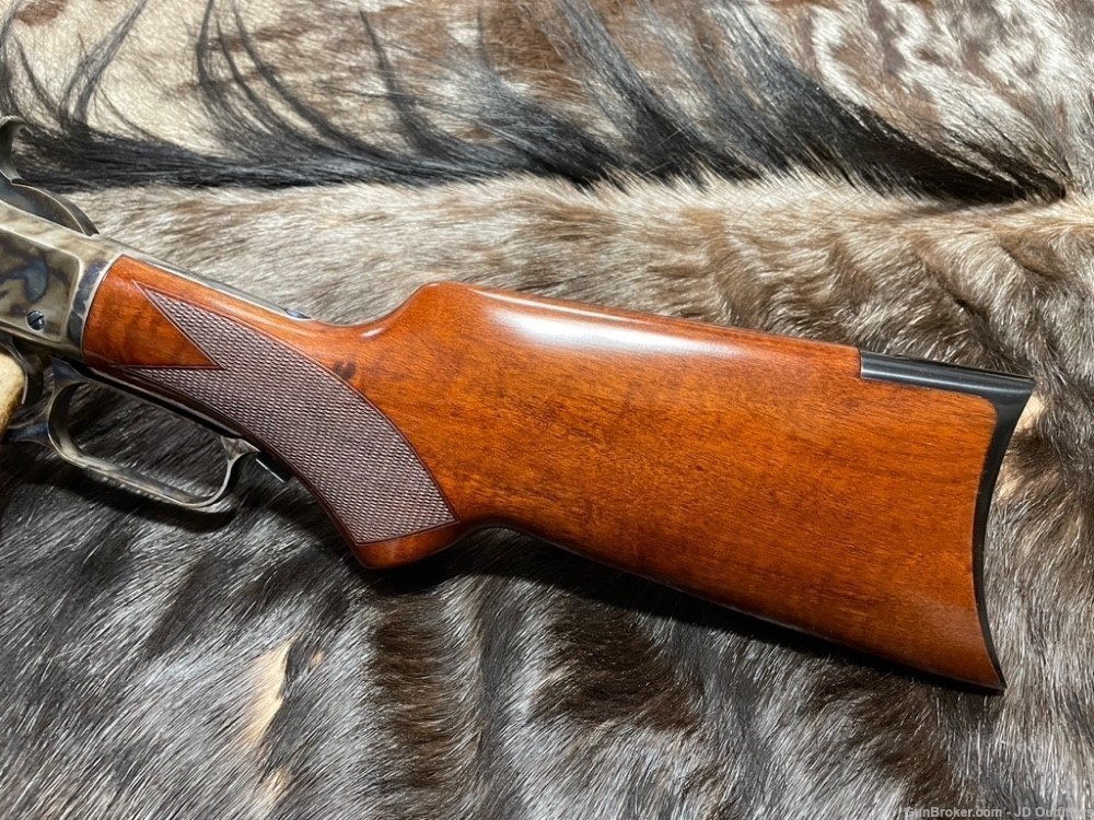 NEW 1873 WINCHESTER SPECIAL SPORTING RIFLE PISTOL GRIP 357 MAG 20" UBERTI-img-9