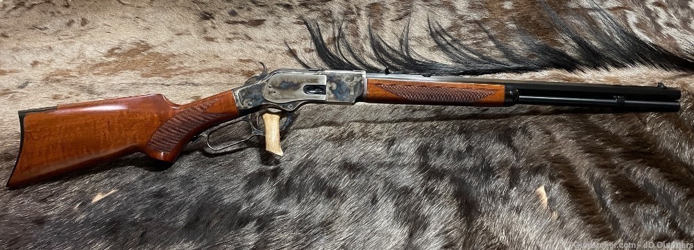 NEW 1873 WINCHESTER SPECIAL SPORTING RIFLE PISTOL GRIP 357 MAG 20" UBERTI-img-1