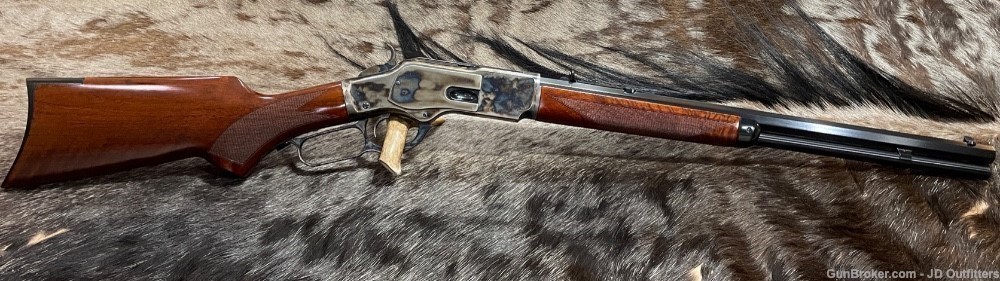 NEW 1873 WINCHESTER SPECIAL SPORTING RIFLE PISTOL GRIP 357 MAG 20" UBERTI-img-1